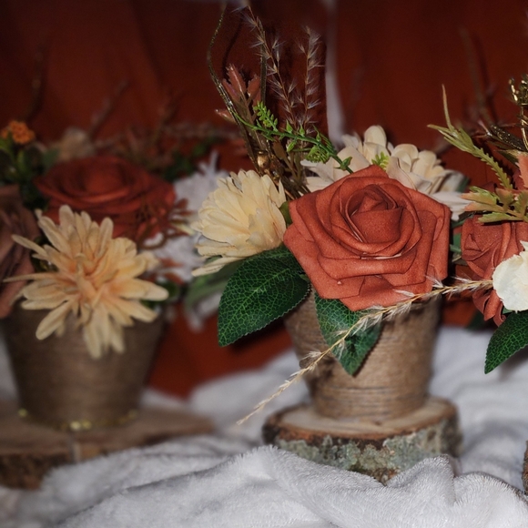 Sunset Terracotta centerpieces - Picture 9 of 10